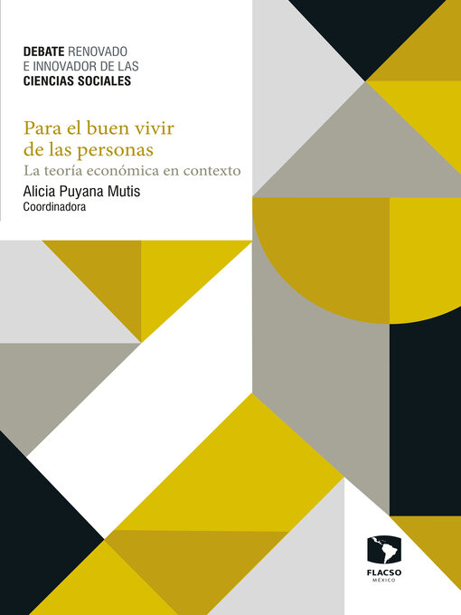Cover image for Para el buen vivir de las personas. La teoría económica en contexto